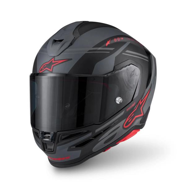 Alpinestars Alpinestars S-R7 A-Core Full Face Helmet - Black Grey Red Matt 